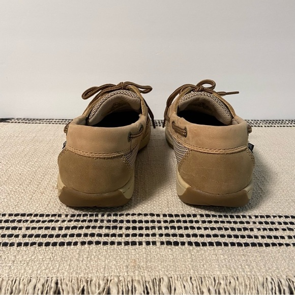 EASTLAND / Soltice Tan Leather Boat Shoes Size 7 - Picture 7 of 8